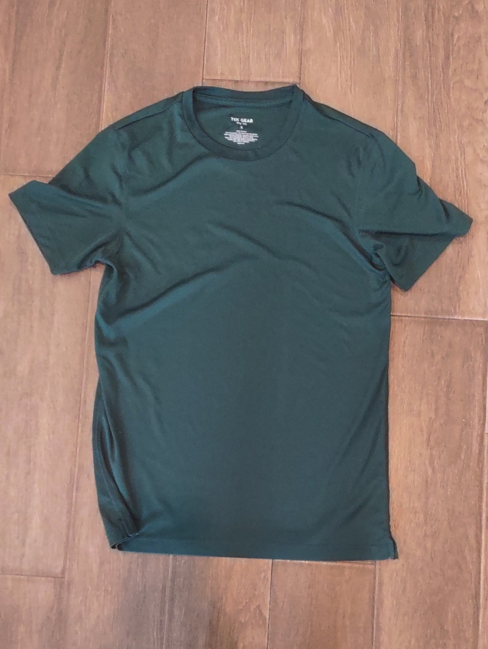 Tek Gear Dry Tek Men's Forest Green Short-Sleeve Performance Tee
